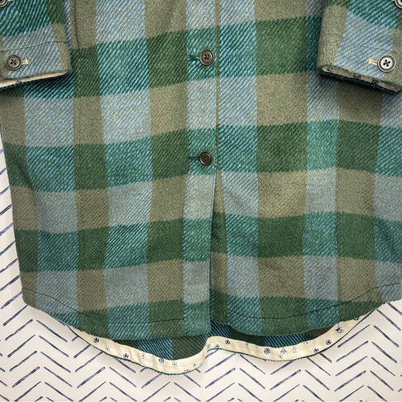 NWOT Anthropologie Pilcro Plaid Preppy boho Jacket Comfy Wool Blend Size Small - Picture 14 of 15
